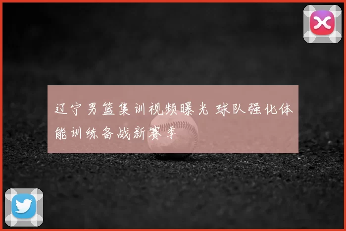 辽宁男篮集训视频曝光 球队强化体能训练备战新赛季