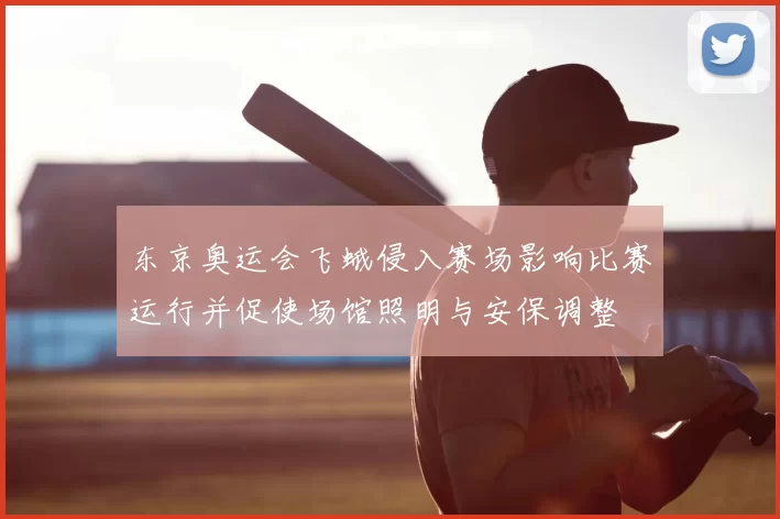 东京奥运会飞蛾侵入赛场影响比赛运行并促使场馆照明与安保调整